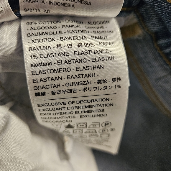 Levi's Women's Premium 501 Skinny High Rise Button Fly Jeans Size 28 - Picture 8 of 12